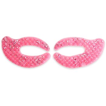 IDC Institute C Shaped Glitter Eye Pink mască pentru zona ochilor - imagine 3